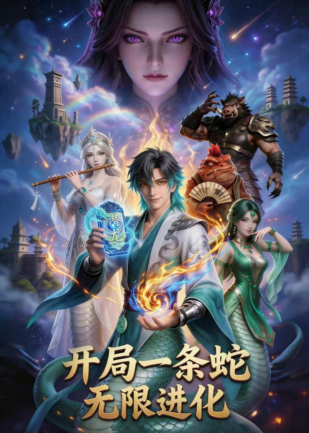 开局一条蛇，无限进化