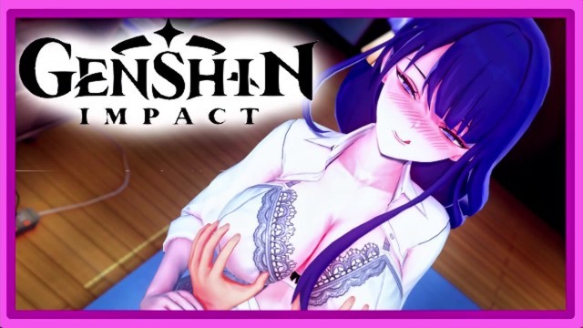 Genshin Impact - 雷电将军在办公室秘密会见你（不要告诉老板）