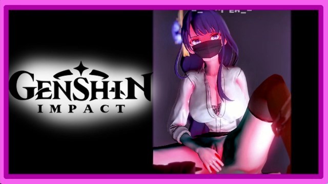 Genshin Impact - 雷电将军在办公室里自得其乐
