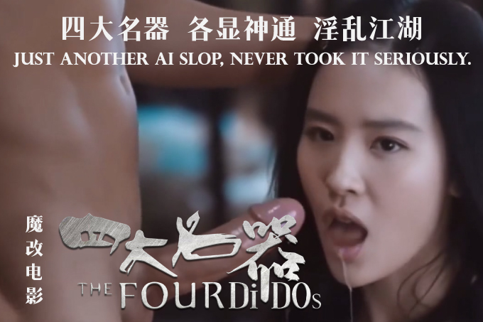 魔改电影《四大名捕》刘亦菲x江疏影众星多人性交群P，高潮不能停 爆改成人版！