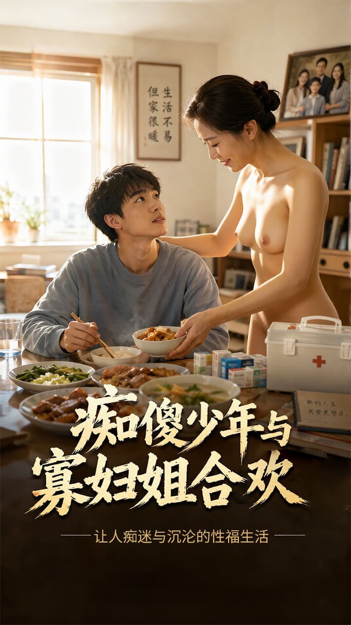 痴傻少年与寡妇姐合欢