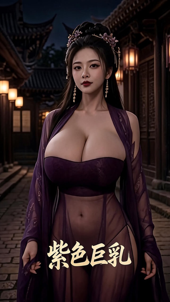 紫色巨乳