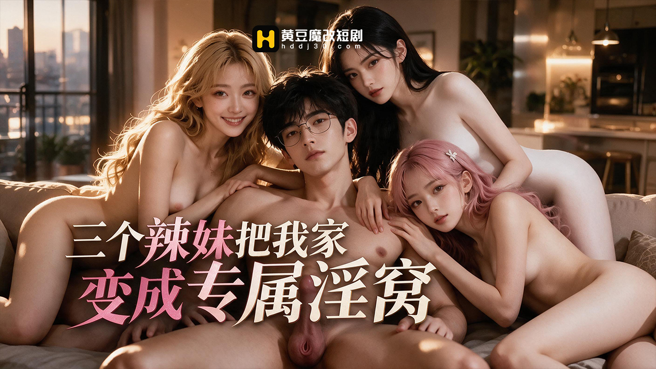 三个辣妹把我家变成专属淫窝