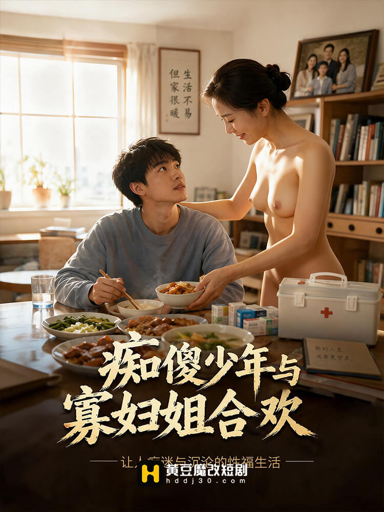 痴傻少年与寡妇姐合欢